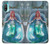 S3911 Jolie petite sirène Aqua Spa Etui Coque Housse pour Motorola Moto E20,E30,E40