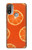 S3946 Motif orange sans couture Etui Coque Housse pour Motorola Moto E20,E30,E40