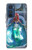 S3912 Jolie petite sirène Aqua Spa Etui Coque Housse pour Motorola Edge 30