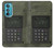 S3959 Impression graphique de la radio militaire Etui Coque Housse pour Motorola Edge 30