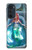 S3911 Jolie petite sirène Aqua Spa Etui Coque Housse pour Motorola Edge 30 Pro