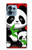 S3929 Panda mignon mangeant du bambou Etui Coque Housse pour Motorola Edge+ (2023), X40, X40 Pro, Edge 40 Pro