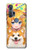 S3918 Bébé Corgi Chien Corgi Fille Bonbons Etui Coque Housse pour Motorola Edge+