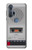 S3953 Graphique de lecteur de cassettes vintage Etui Coque Housse pour Motorola Edge+