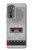 S3953 Graphique de lecteur de cassettes vintage Etui Coque Housse pour Motorola Edge (2022)