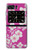 S3924 Fond rose fleur de cerisier Etui Coque Housse pour Motorola Moto Razr 2022