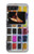 S3956 Graphique de boîte à palette aquarelle Etui Coque Housse pour Motorola Moto Razr 2022