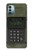 S3959 Impression graphique de la radio militaire Etui Coque Housse pour Nokia G11, G21