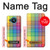 S3942 Tartan à carreaux arc-en-ciel LGBTQ Etui Coque Housse pour Nokia 8.3 5G