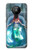 S3911 Jolie petite sirène Aqua Spa Etui Coque Housse pour Nokia 5.3