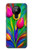 S3926 Peinture à l'huile de tulipe colorée Etui Coque Housse pour Nokia 5.3