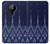 S3950 Motif textile thaïlandais bleu Etui Coque Housse pour Nokia 5.3