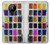 S3956 Graphique de boîte à palette aquarelle Etui Coque Housse pour Nokia 5.3