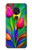 S3926 Peinture à l'huile de tulipe colorée Etui Coque Housse pour Nokia 7.2