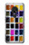 S3956 Graphique de boîte à palette aquarelle Etui Coque Housse pour Nokia 7.2