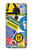 S3960 Collage d'autocollants de signalisation de sécurité Etui Coque Housse pour Nokia 7.2