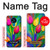 S3926 Peinture à l'huile de tulipe colorée Etui Coque Housse pour Nokia 3.4