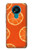 S3946 Motif orange sans couture Etui Coque Housse pour Nokia 3.4