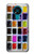 S3956 Graphique de boîte à palette aquarelle Etui Coque Housse pour Nokia 3.4