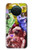 S3914 Galaxie colorée de costume d'astronaute de nébuleuse Etui Coque Housse pour Nokia X10