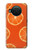 S3946 Motif orange sans couture Etui Coque Housse pour Nokia X10