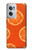 S3946 Motif orange sans couture Etui Coque Housse pour OnePlus Nord CE 2 5G