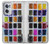 S3956 Graphique de boîte à palette aquarelle Etui Coque Housse pour OnePlus Nord CE 2 5G