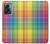 S3942 Tartan à carreaux arc-en-ciel LGBTQ Etui Coque Housse pour OnePlus Nord N300