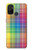 S3942 Tartan à carreaux arc-en-ciel LGBTQ Etui Coque Housse pour OnePlus Nord N100