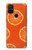 S3946 Motif orange sans couture Etui Coque Housse pour OnePlus Nord N10 5G