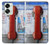 S3925 Collage Téléphone Public Vintage Etui Coque Housse pour OnePlus Nord 2T