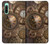 S3927 Boussole Horloge Gage Steampunk Etui Coque Housse pour Sony Xperia 10 IV