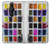 S3956 Graphique de boîte à palette aquarelle Etui Coque Housse pour Sony Xperia Pro-I