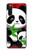 S3929 Panda mignon mangeant du bambou Etui Coque Housse pour Sony Xperia 10 III