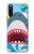 S3947 Caricature d'hélicoptère de requin Etui Coque Housse pour Sony Xperia 10 III