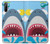 S3947 Caricature d'hélicoptère de requin Etui Coque Housse pour Sony Xperia 10 III