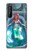S3911 Jolie petite sirène Aqua Spa Etui Coque Housse pour Sony Xperia 1 II