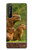 S3917 Cochon d'Inde géant de la famille Capybara Etui Coque Housse pour Sony Xperia 1 II
