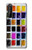 S3956 Graphique de boîte à palette aquarelle Etui Coque Housse pour Sony Xperia 1 II