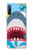 S3947 Caricature d'hélicoptère de requin Etui Coque Housse pour Sony Xperia L4