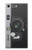 S3922 Impression graphique de l'obturateur de l'objectif de l'appareil photo Etui Coque Housse pour Sony Xperia XZ Premium