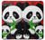 S3929 Panda mignon mangeant du bambou Etui Coque Housse pour Sony Xperia XZ Premium