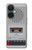 S3953 Graphique de lecteur de cassettes vintage Etui Coque Housse pour OnePlus Nord CE 3 Lite, Nord N30 5G