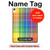 S3942 Tartan à carreaux arc-en-ciel LGBTQ Etui Coque Housse pour iPad 10.9 (2025,2022)