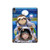 S3915 Costume d'astronaute paresseux pour bébé fille raton laveur Etui Coque Housse pour iPad Air (2022,2020, 4th, 5th), iPad Pro 11 (2022, 6th)