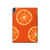 S3946 Motif orange sans couture Etui Coque Housse pour iPad Air (2022,2020, 4th, 5th), iPad Pro 11 (2022, 6th)