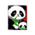 S3929 Panda mignon mangeant du bambou Etui Coque Housse pour iPad Pro 12.9 (2022,2021,2020,2018, 3rd, 4th, 5th, 6th)