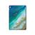 S3920 Couleur bleu océan abstrait émeraude mélangée Etui Coque Housse pour iPad Air 2, iPad 9.7 (2017,2018), iPad 6, iPad 5