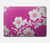 S3924 Fond rose fleur de cerisier Etui Coque Housse pour MacBook Air 13″ - A1369, A1466