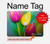 S3926 Peinture à l'huile de tulipe colorée Etui Coque Housse pour MacBook Pro Retina 13″ - A1425, A1502